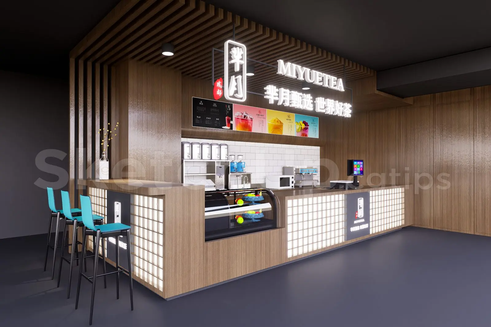 Milk Tea Interior