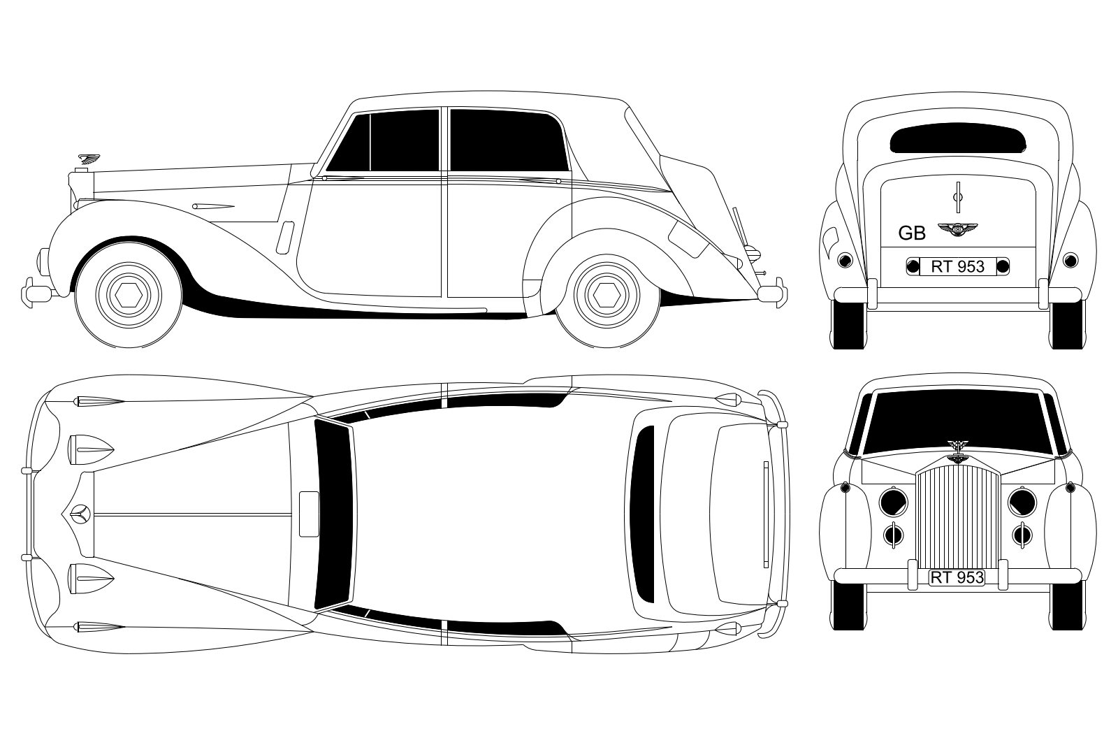 Bentley R Type 1952