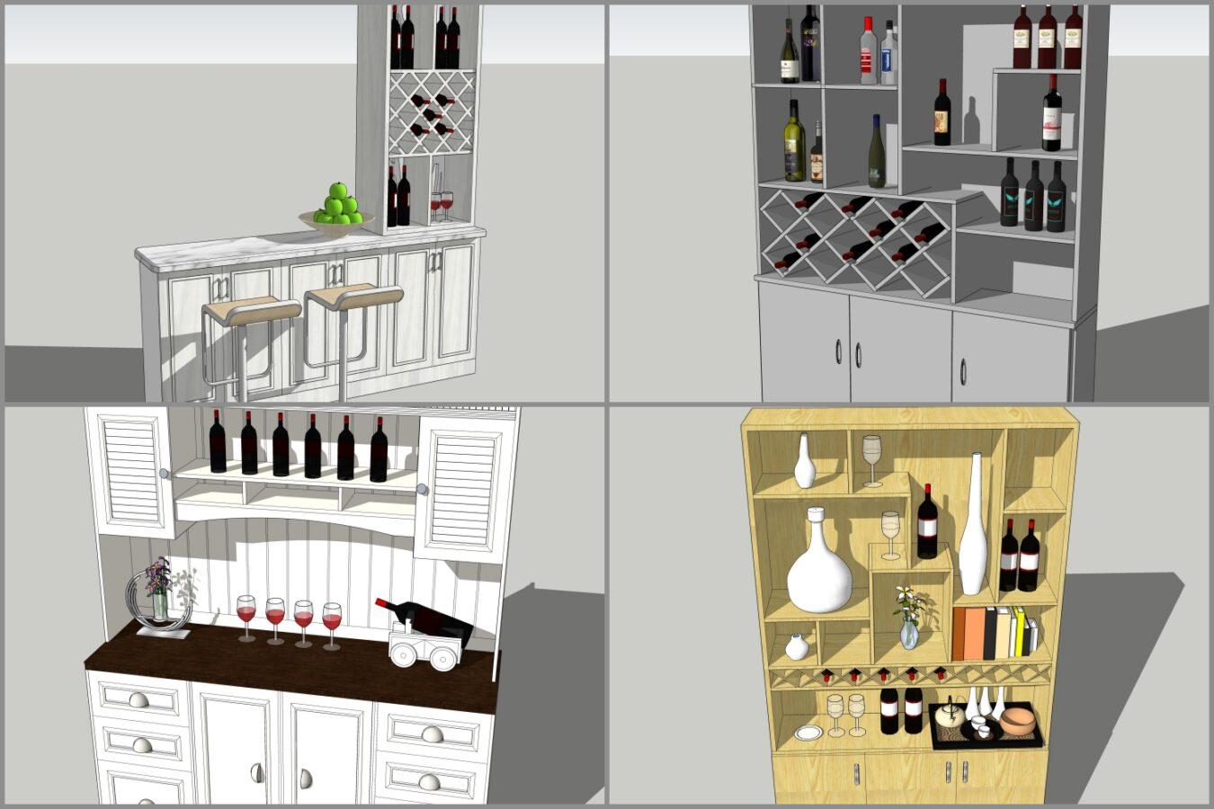 Combo Wine Storage