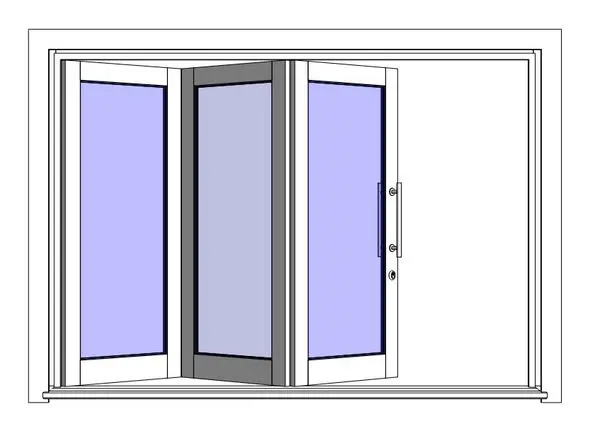 Exterior Fole 3 Folhas Dentro — preview 1, by CESARITA - PORTUGAL (RevitCity, CC0)