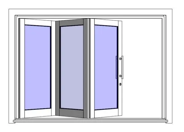 Exterior Fole 3 Folhas Dentro