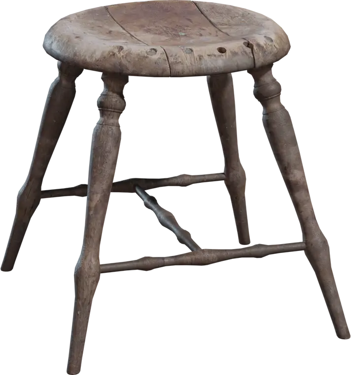 Wooden Stool 1