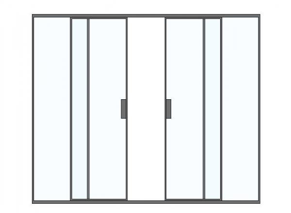 Four Panel Window