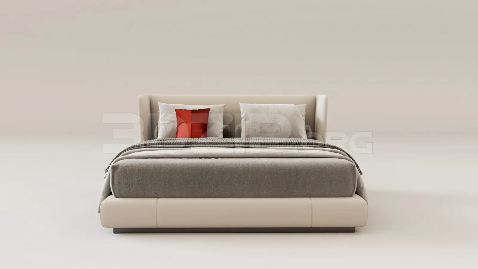 Bed — preview 1 (3dzip, CC0)
