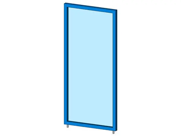 Glass Cubicle Panel