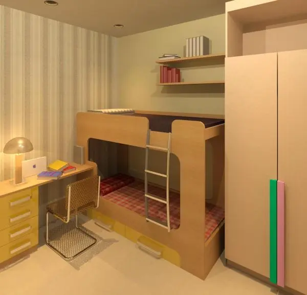 Two Storeis Bed