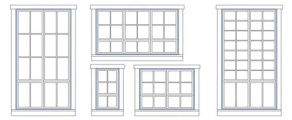 Colonial Style Window