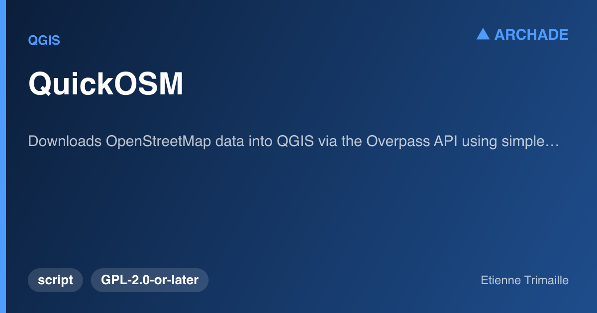 QuickOSM