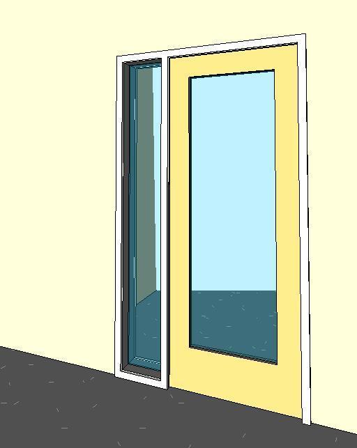 Single-Glass with Sidelight