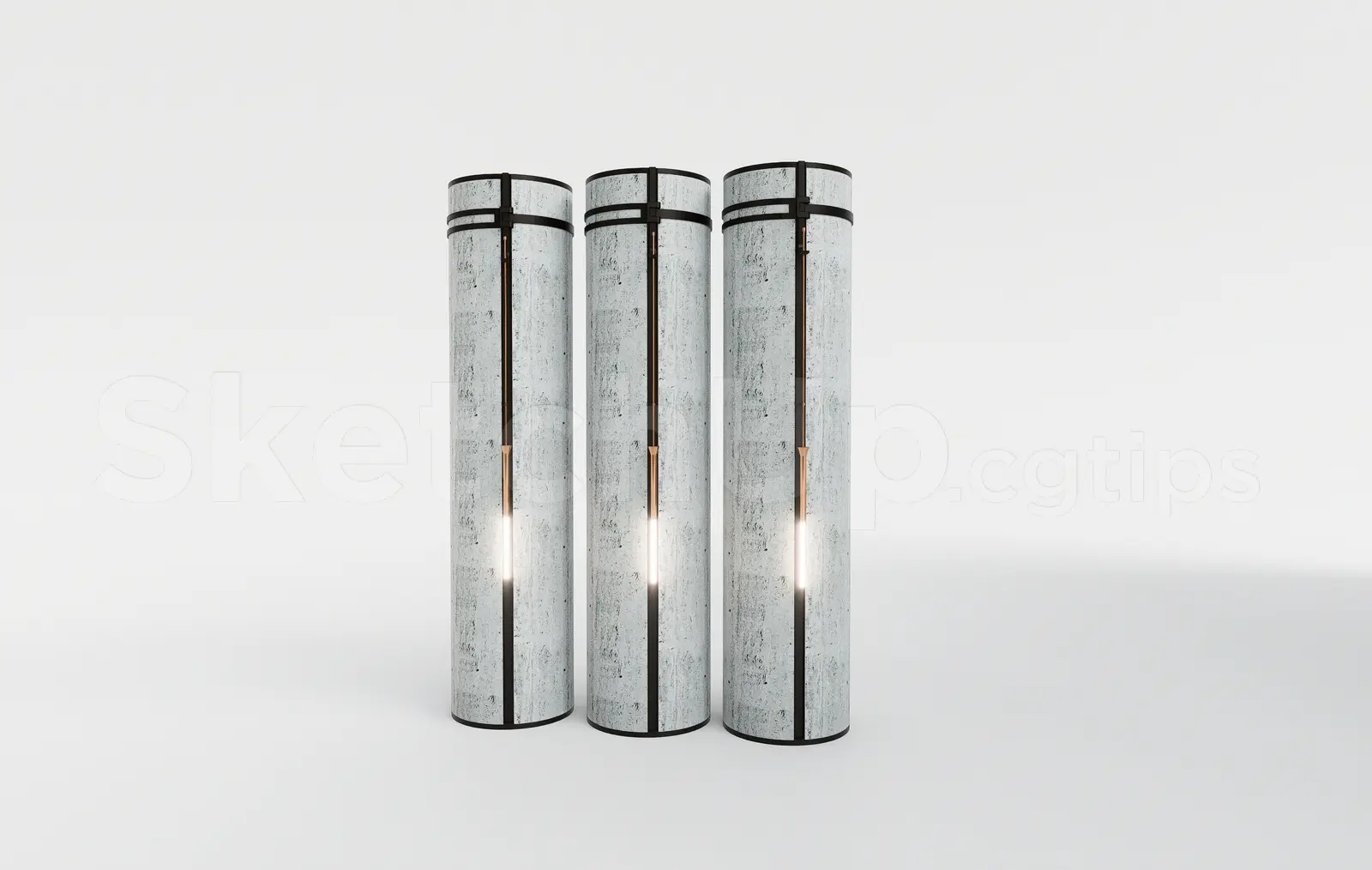 Modern Cylindrical Floor Lamp