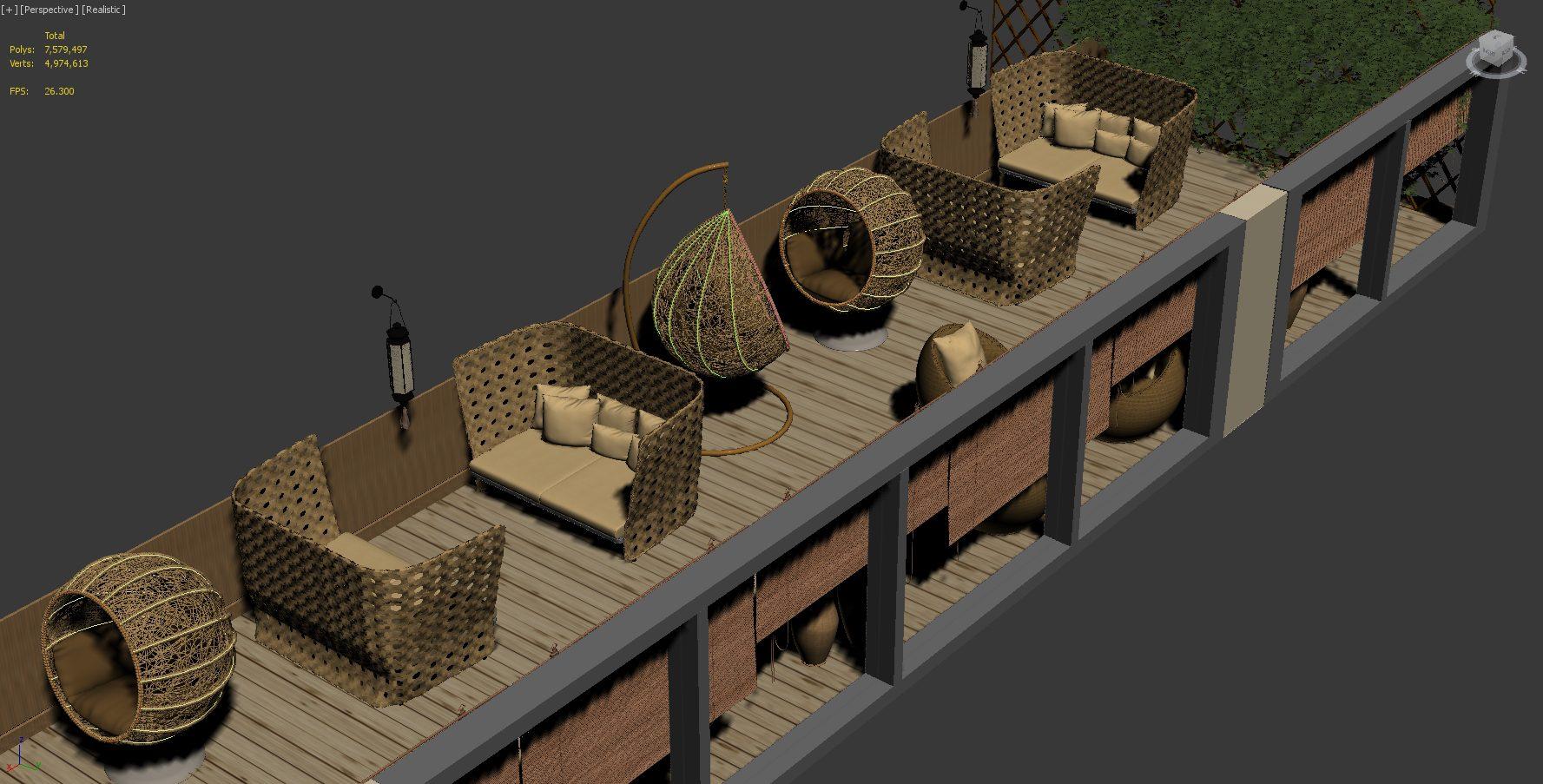 Furniture Made Of Rattan And Bamboo