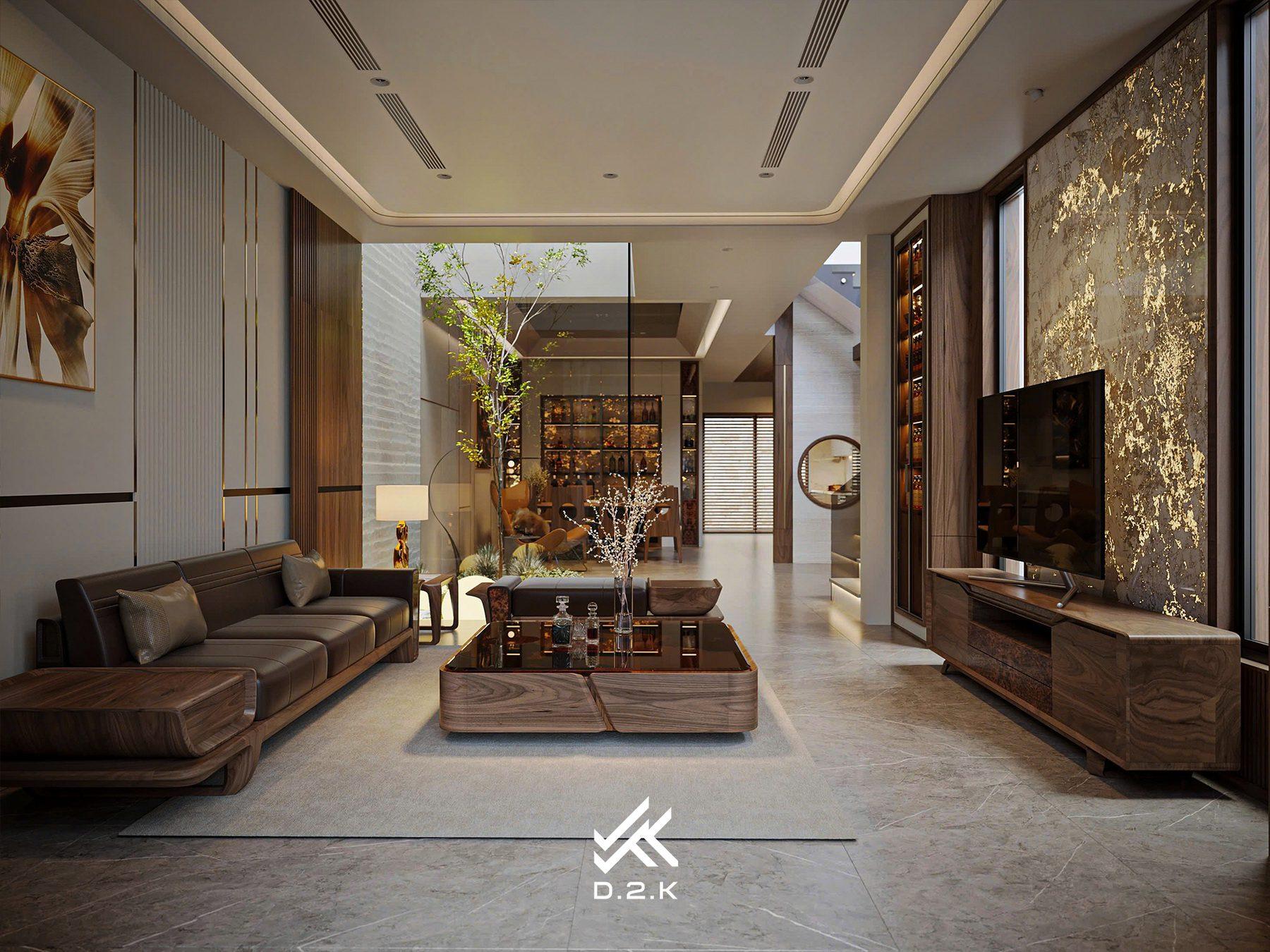 Living Room – Kitchen Interior