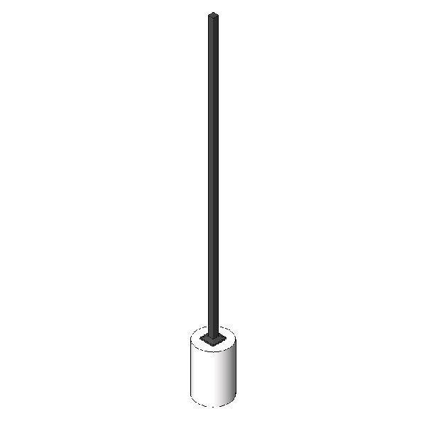 Parking Lot Light Pole