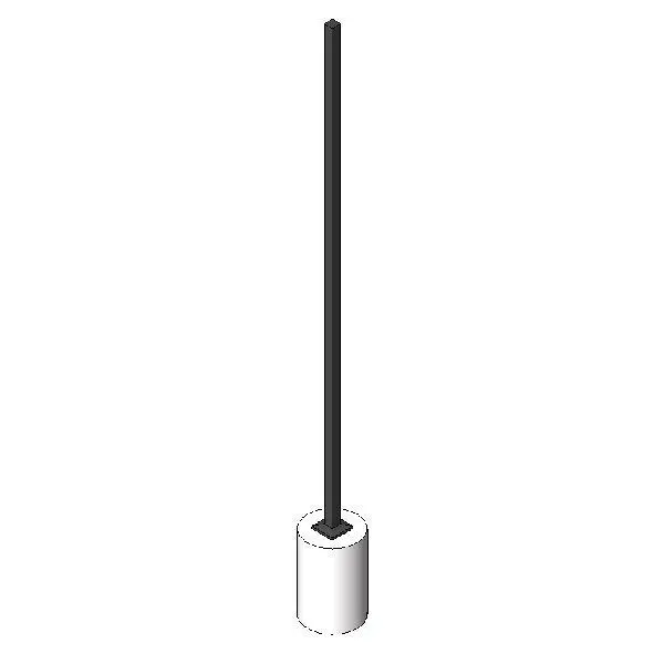 Parking Lot Light Pole