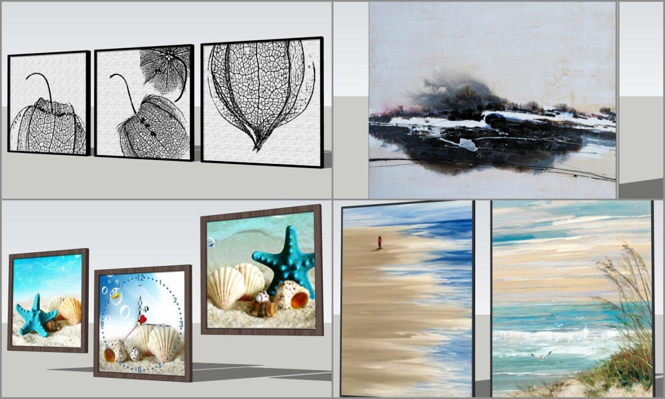 Combo Picture And Paints