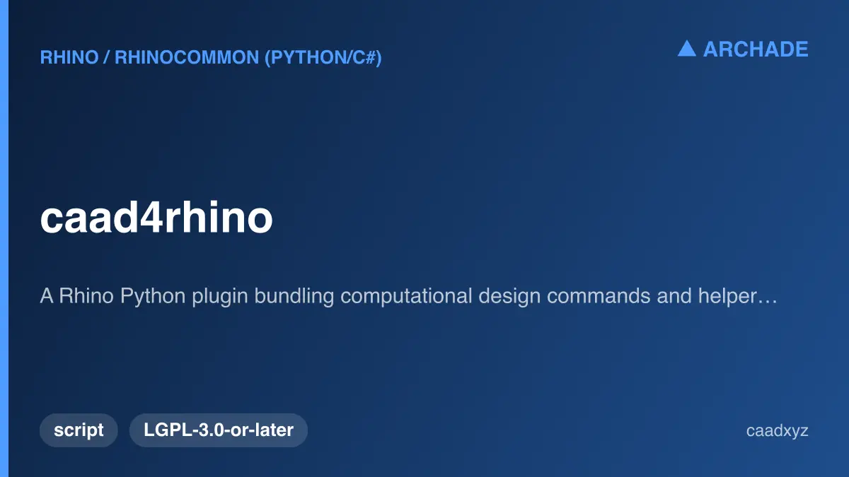 caad4rhino