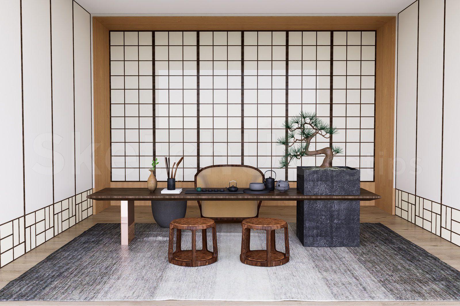 Tea Room Interior