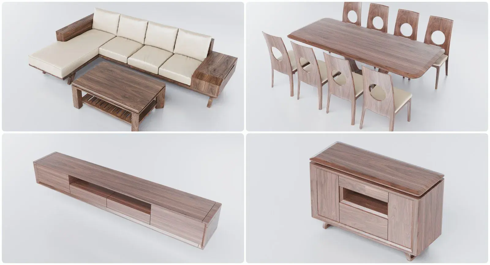 Gỗ Óc Chó Funiture