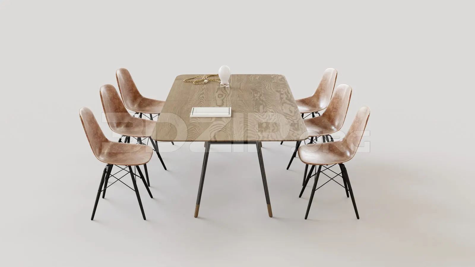 Dining Table And Chair — preview 1 (3dzip)
