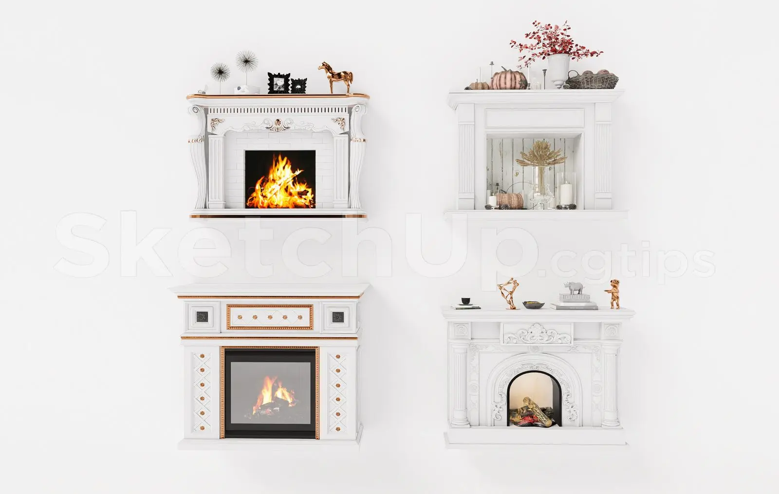 Fireplace — preview 1 (cgtips)