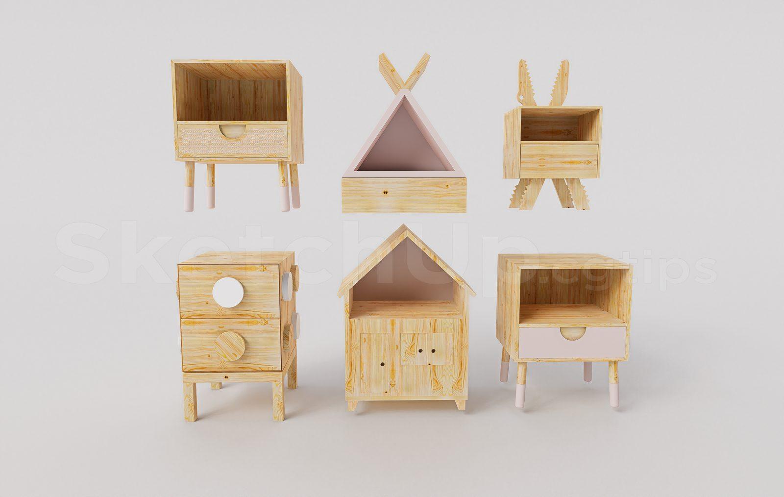 Kids’ nightstand