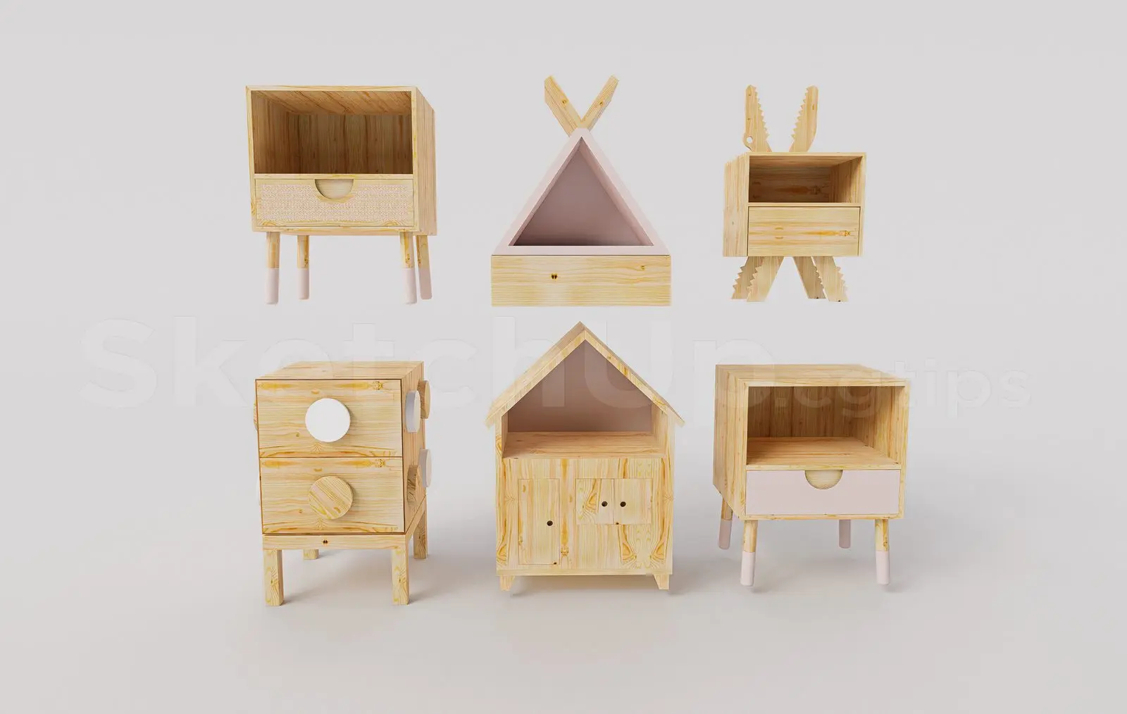 Kids’ nightstand