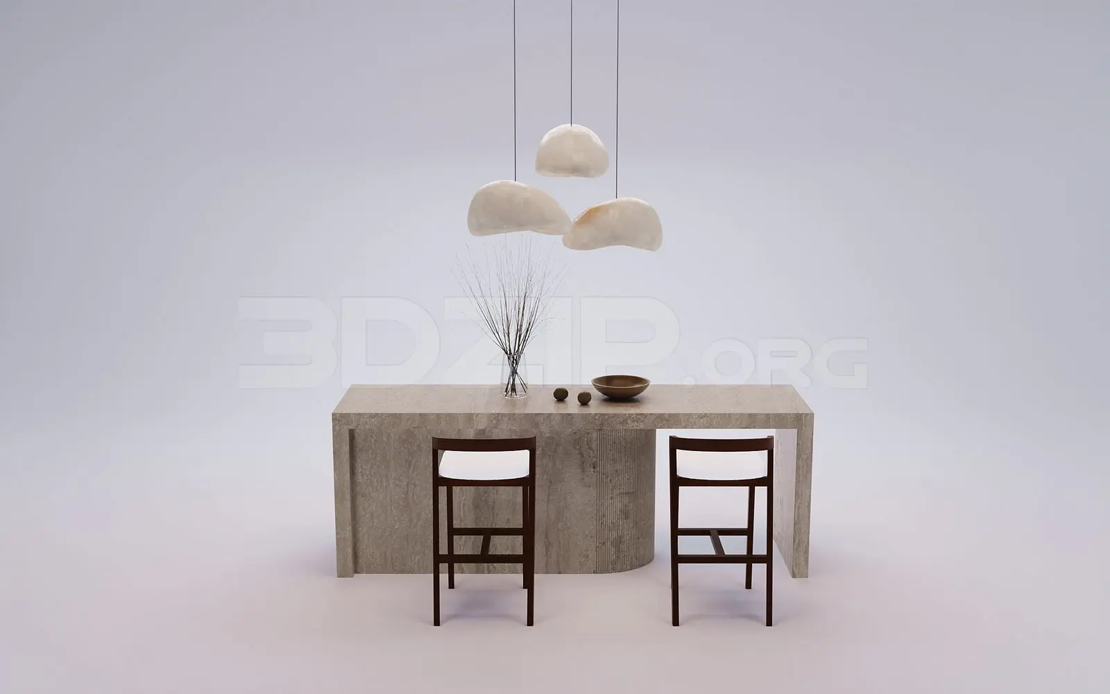 Kitchen Island — preview 1 (3dzip)