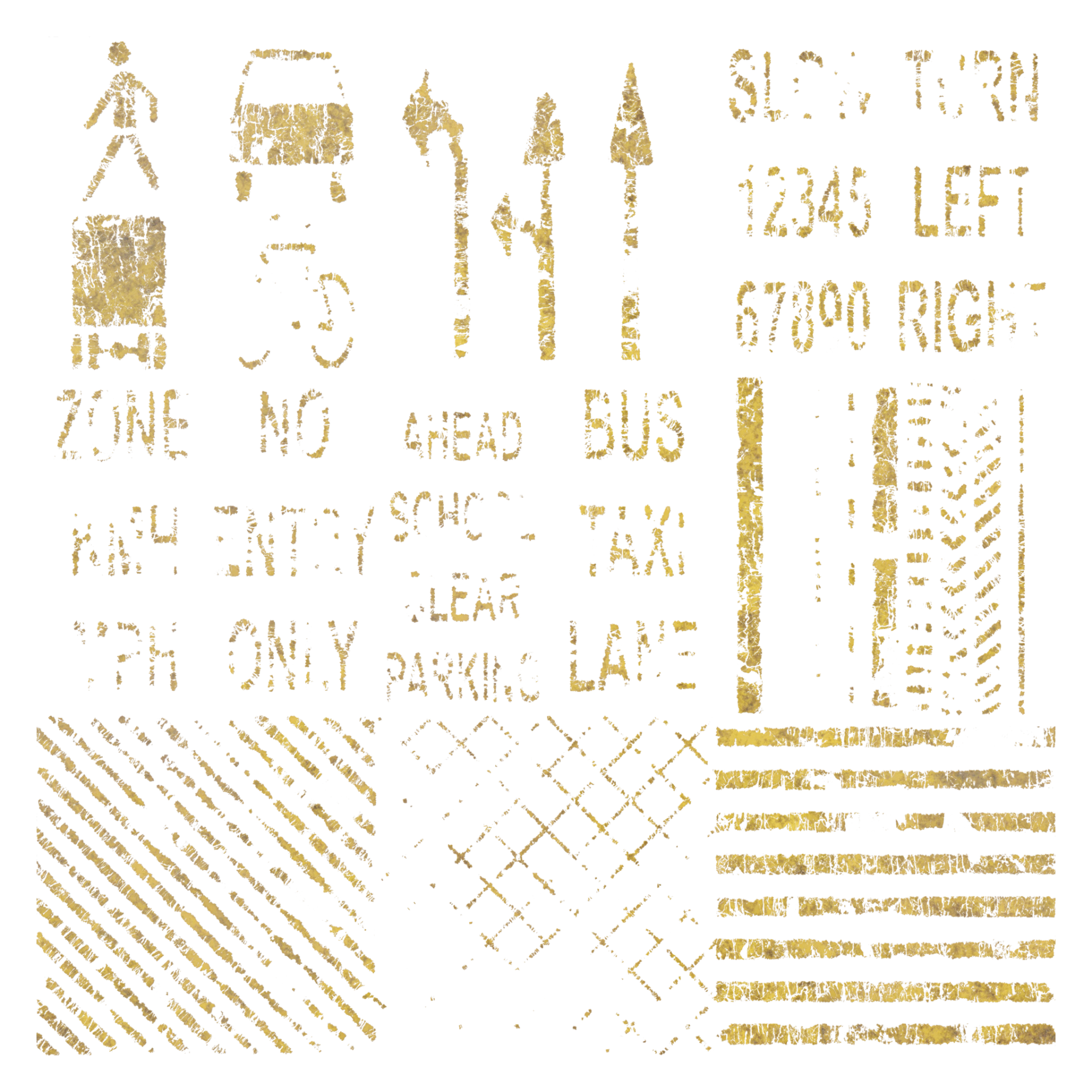 Road Lines 019 C