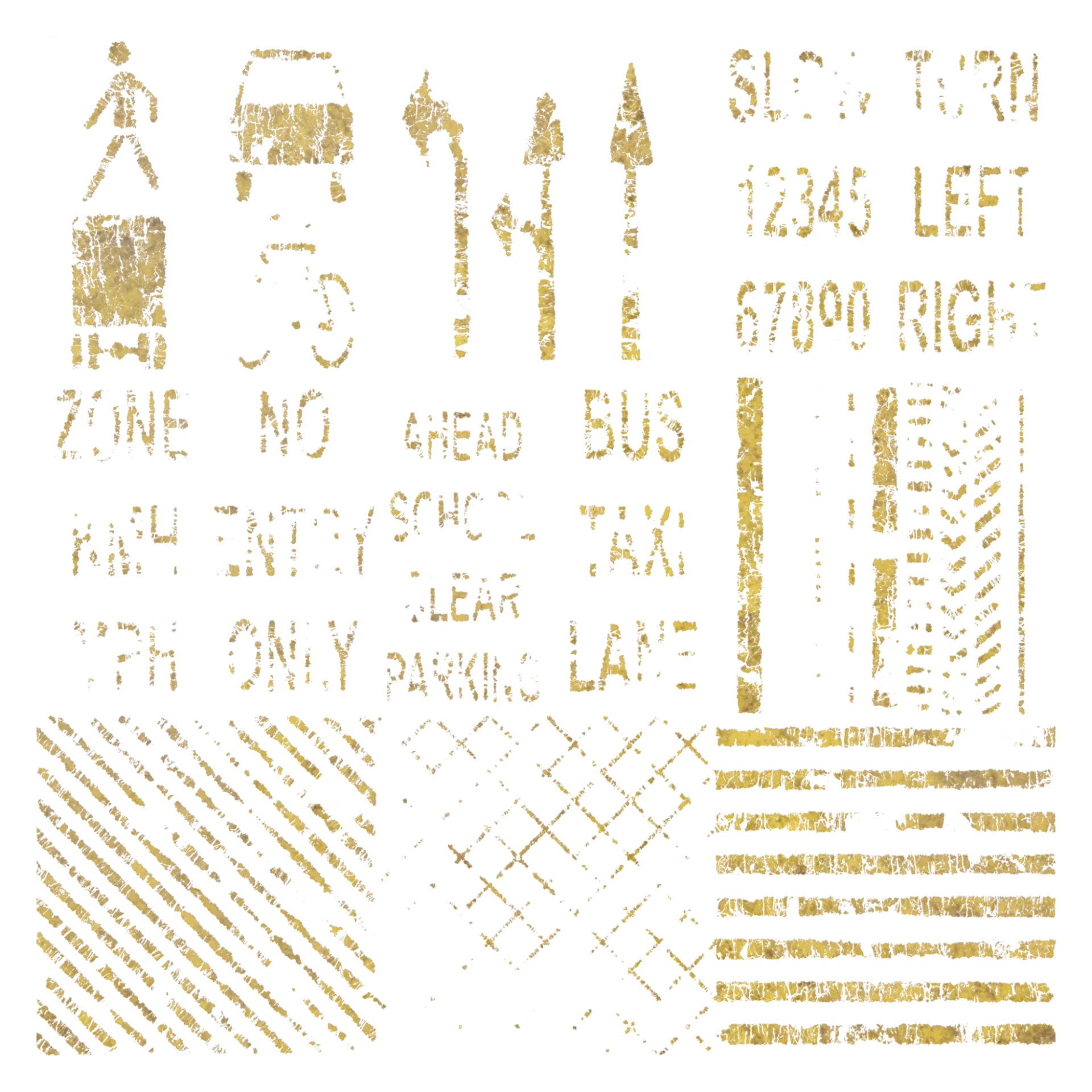 Road Lines 019 C