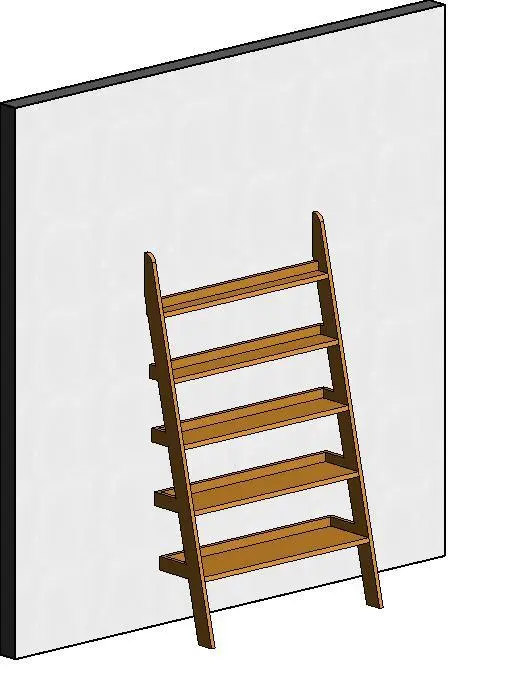Leaning Shelf