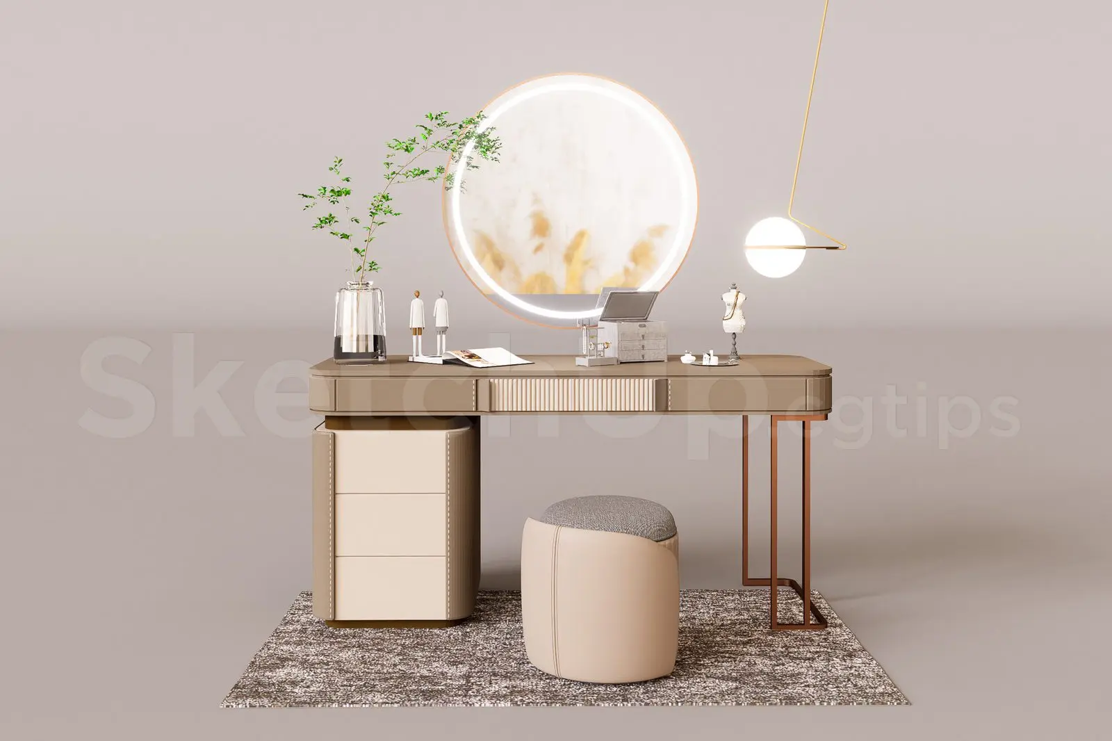 Makeup Table