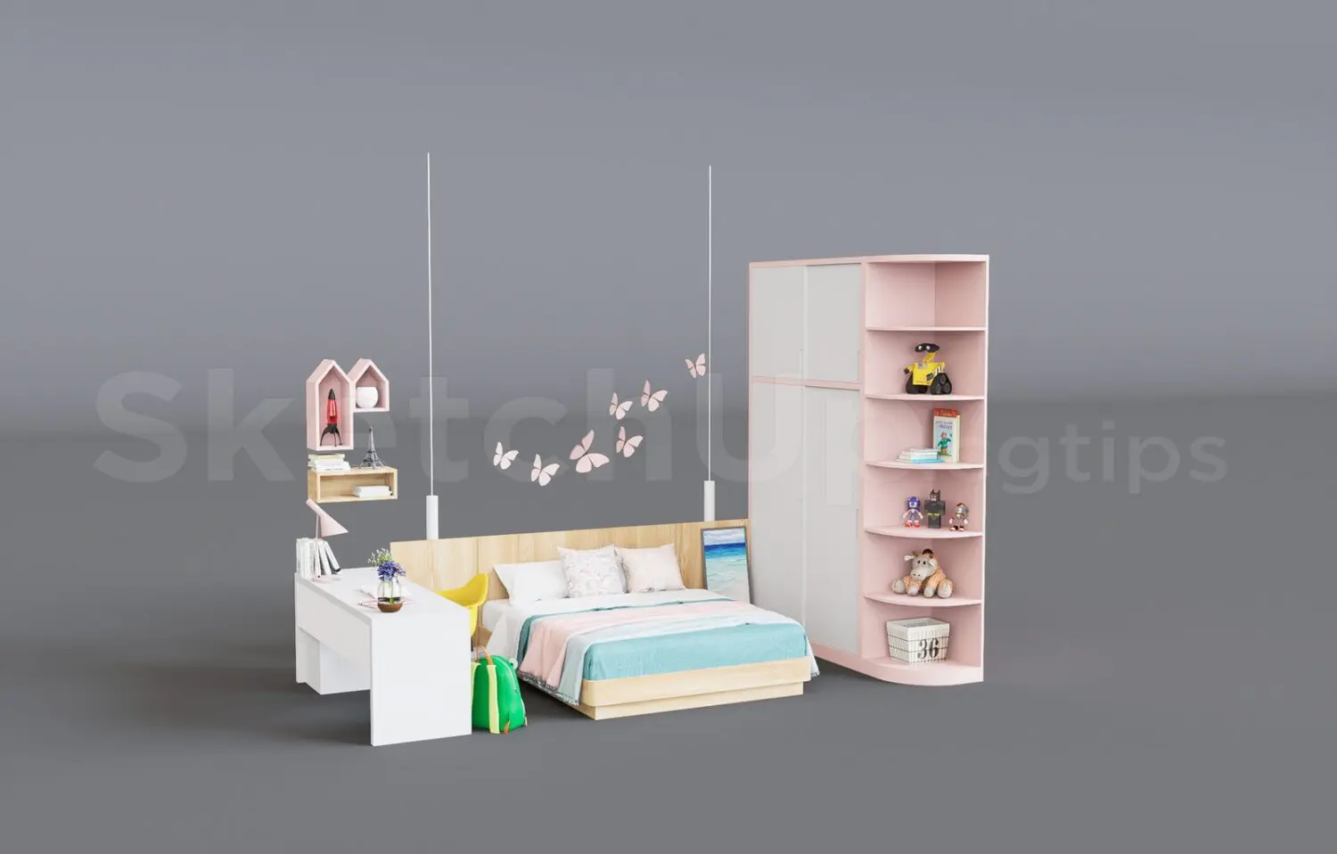 Bed — preview 1 (cgtips, CC0)