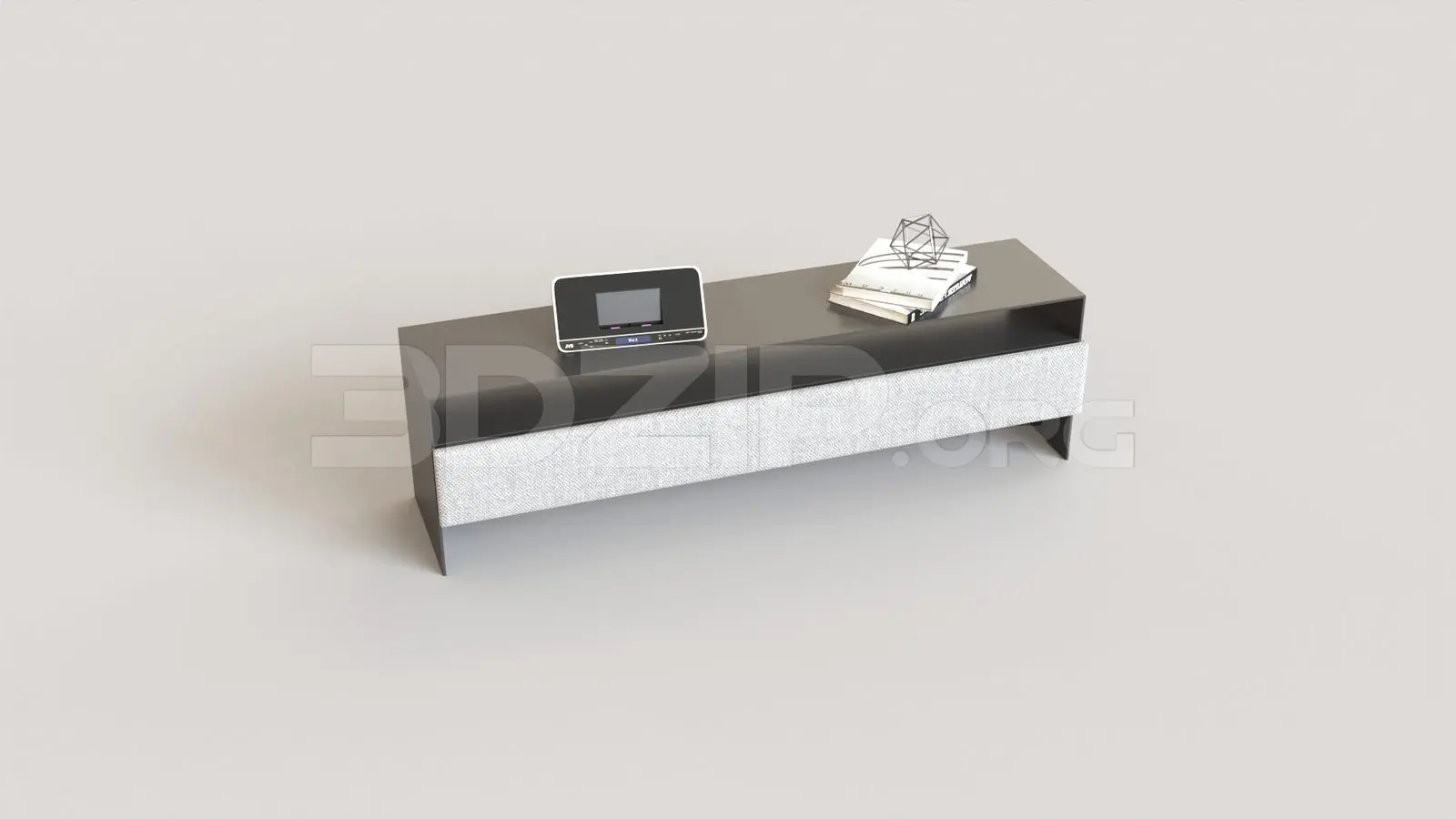 TV Cabinet — preview 1 (3dzip, CC0)