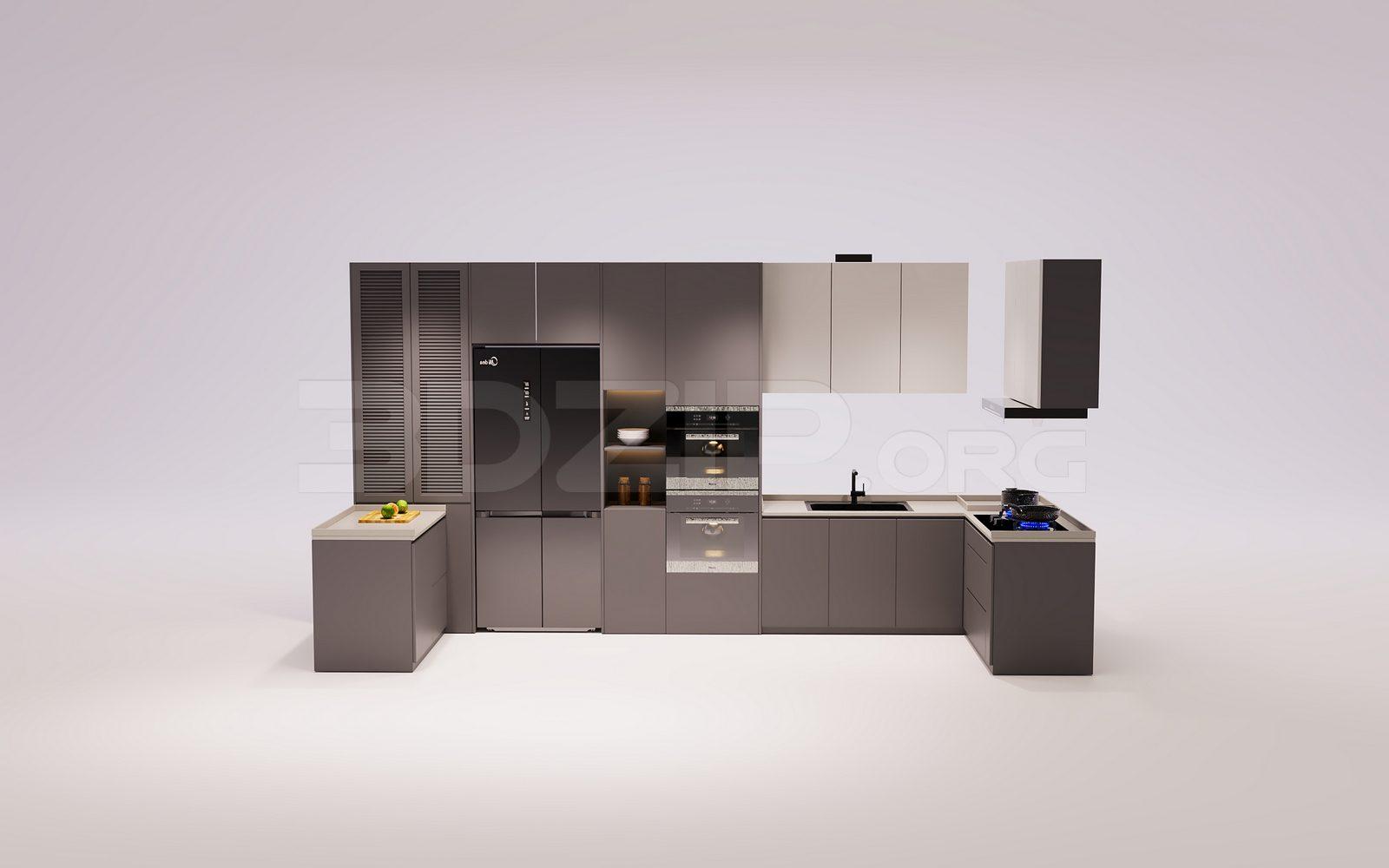 Kitchen — preview 1 (3dzip)