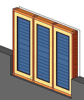 3 shutter Window