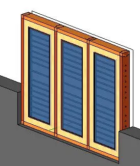 3 shutter Window