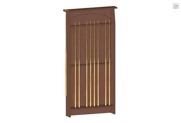 Billards Cue Rack