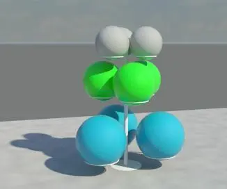 Exercise Ball Stand — preview 1, by AADVIC (RevitCity, CC0)