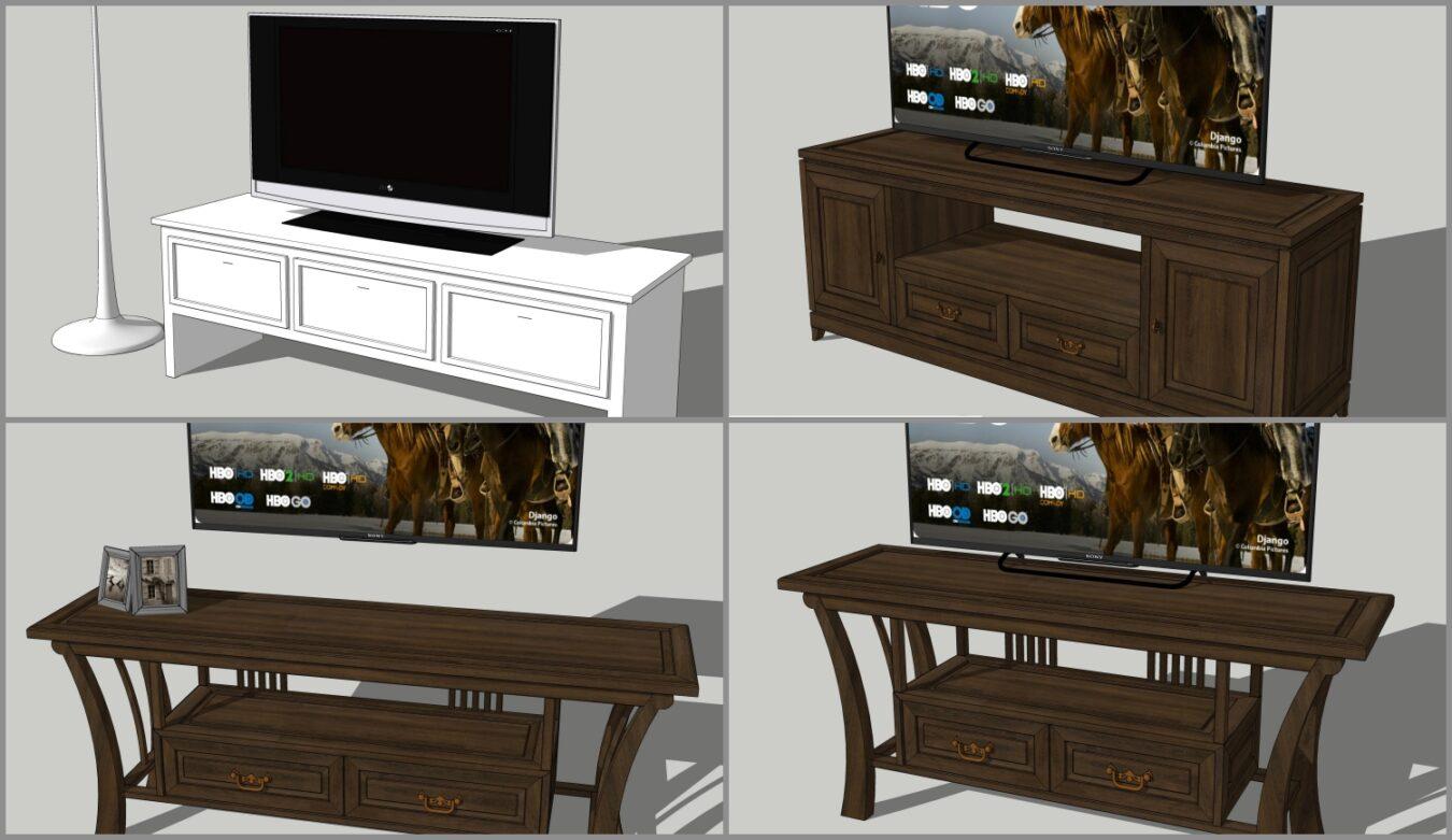 Combo TV-Sideboard