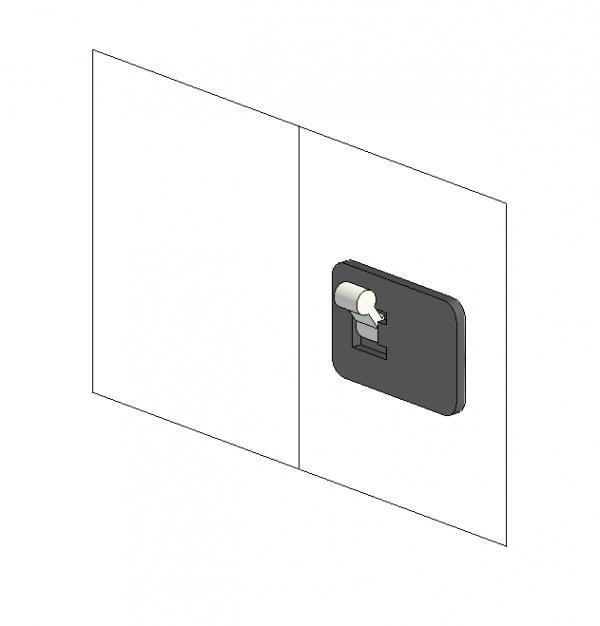 MCC Face Plate - Feeder Breaker - Half Right