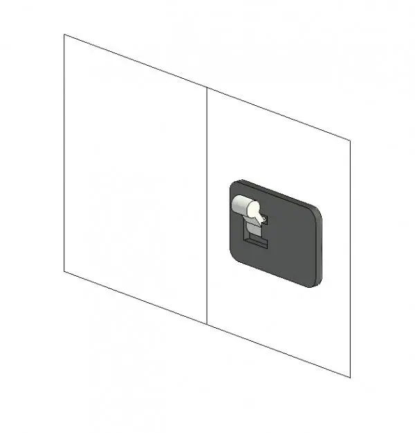 MCC Face Plate - Feeder Breaker - Half Right