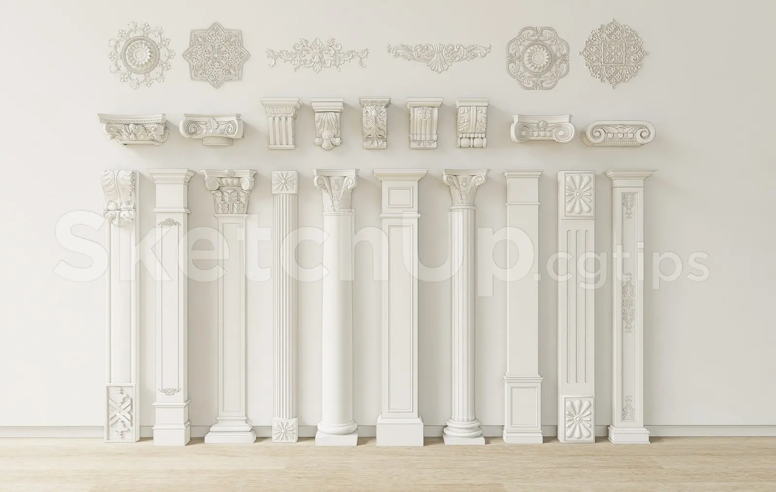 Roman column — preview 1 (cgtips)