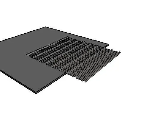 Box Profile Roof Sheet 1 Metre Width Parametric