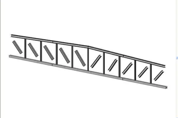Structural Steel Beam Truss — preview 1, by Karok (RevitCity, CC0)