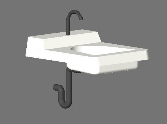 Ada Hand Sink - Barrier Free