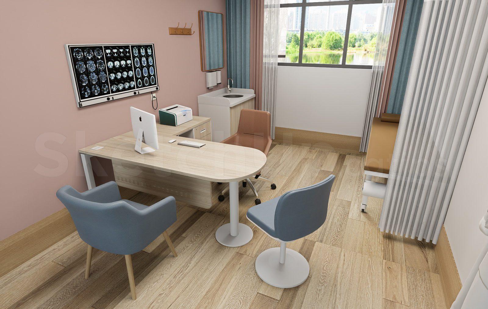 a Doctor’s Examination Room