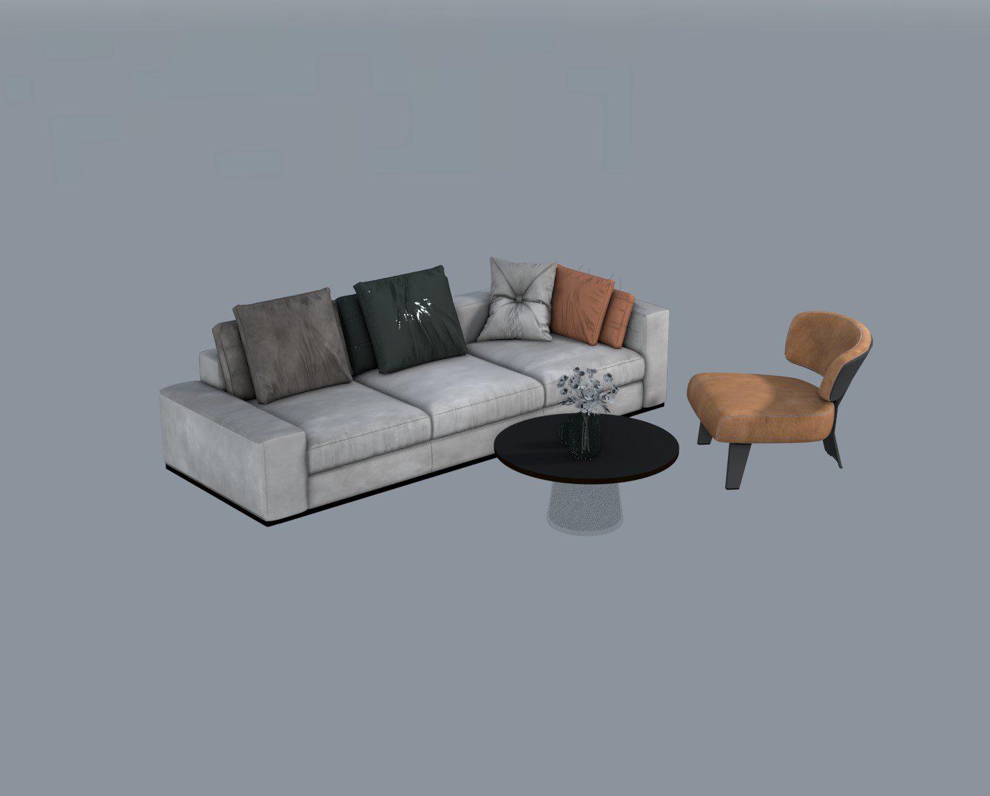 Sofa — preview 1, by An Ngoc (3dzip)