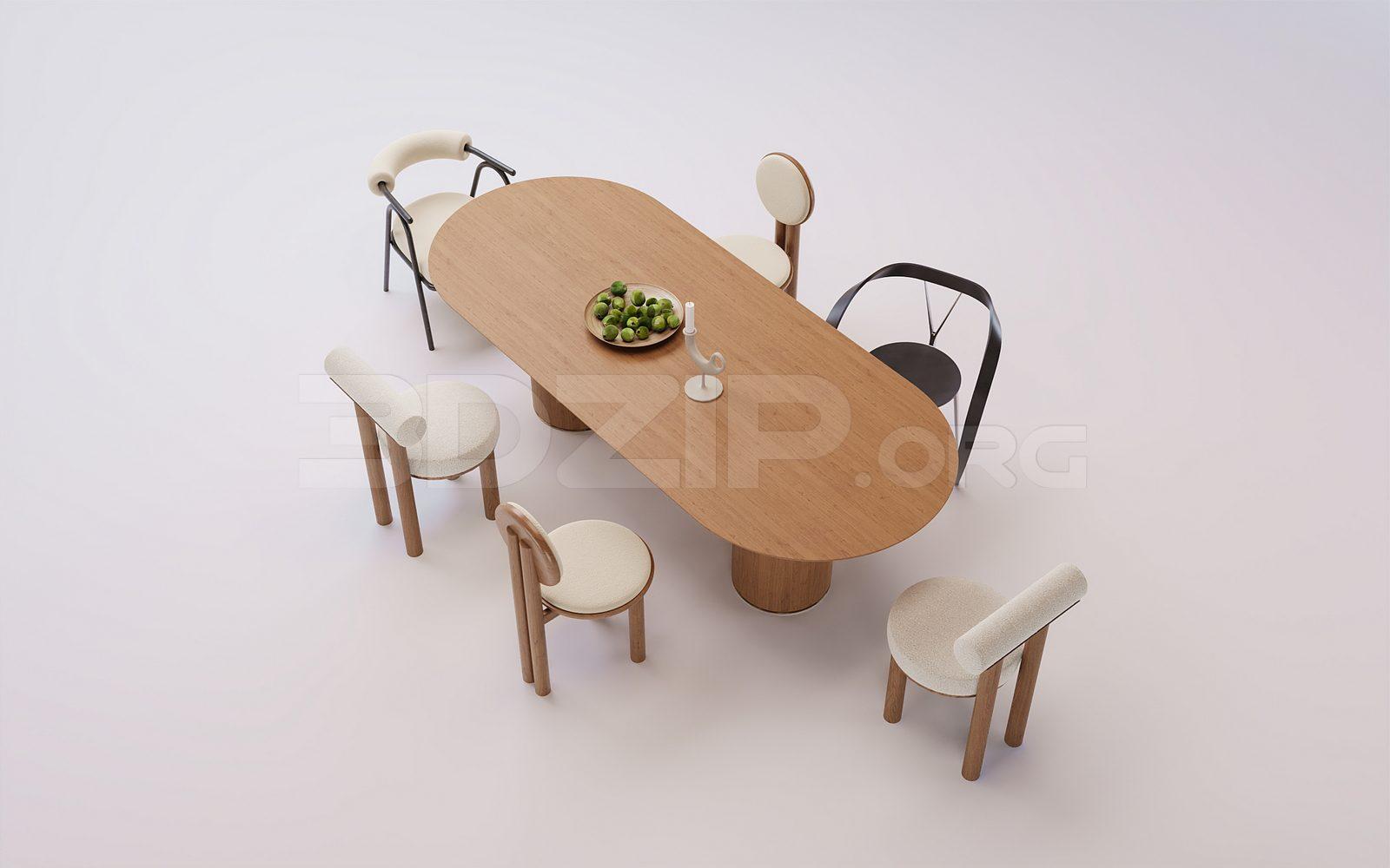 Dining Table and Chair