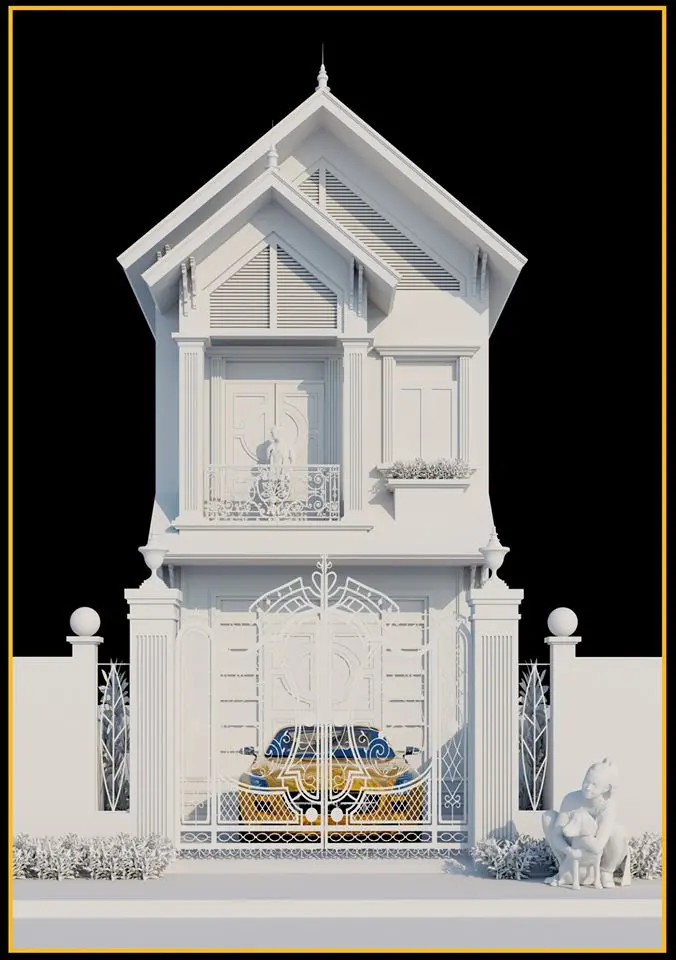 Exterior House Scene