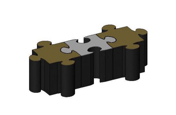 Andrew Martin Jigsaw Coffee Table